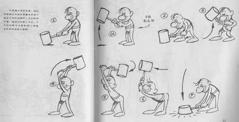 一些很不错的运动规律gif和动作分解图 - 动画技术交流 - cgjoy