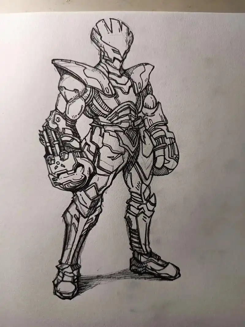 15岁幻想的未来不是这样的#画画 #手绘  - 抖音