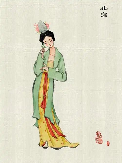 古风 国画人物 装束复原 -汉民族历朝代服饰