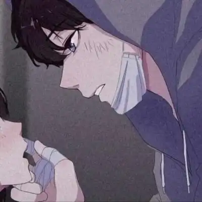 偏暗色系动漫情头_情侣头像_我要个性网