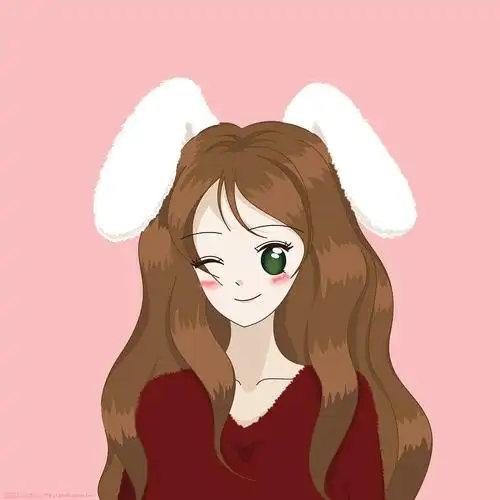 兔耳朵少女