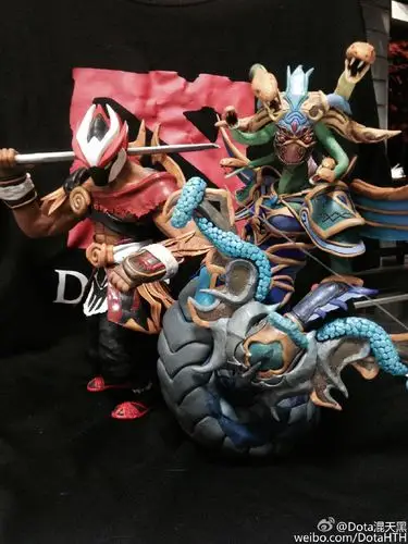 dota2玩家自制手办 土猫模型还原度超高