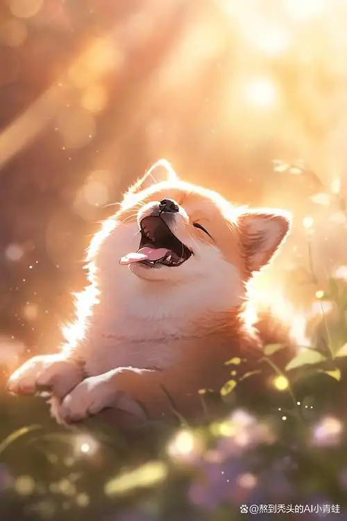 拥有快乐|储备热爱|治愈系小狗