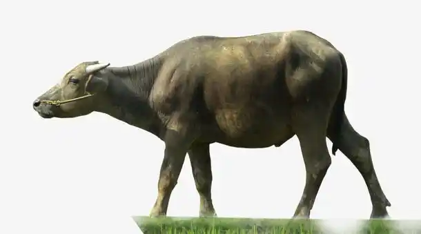 可爱的水牛免抠素材