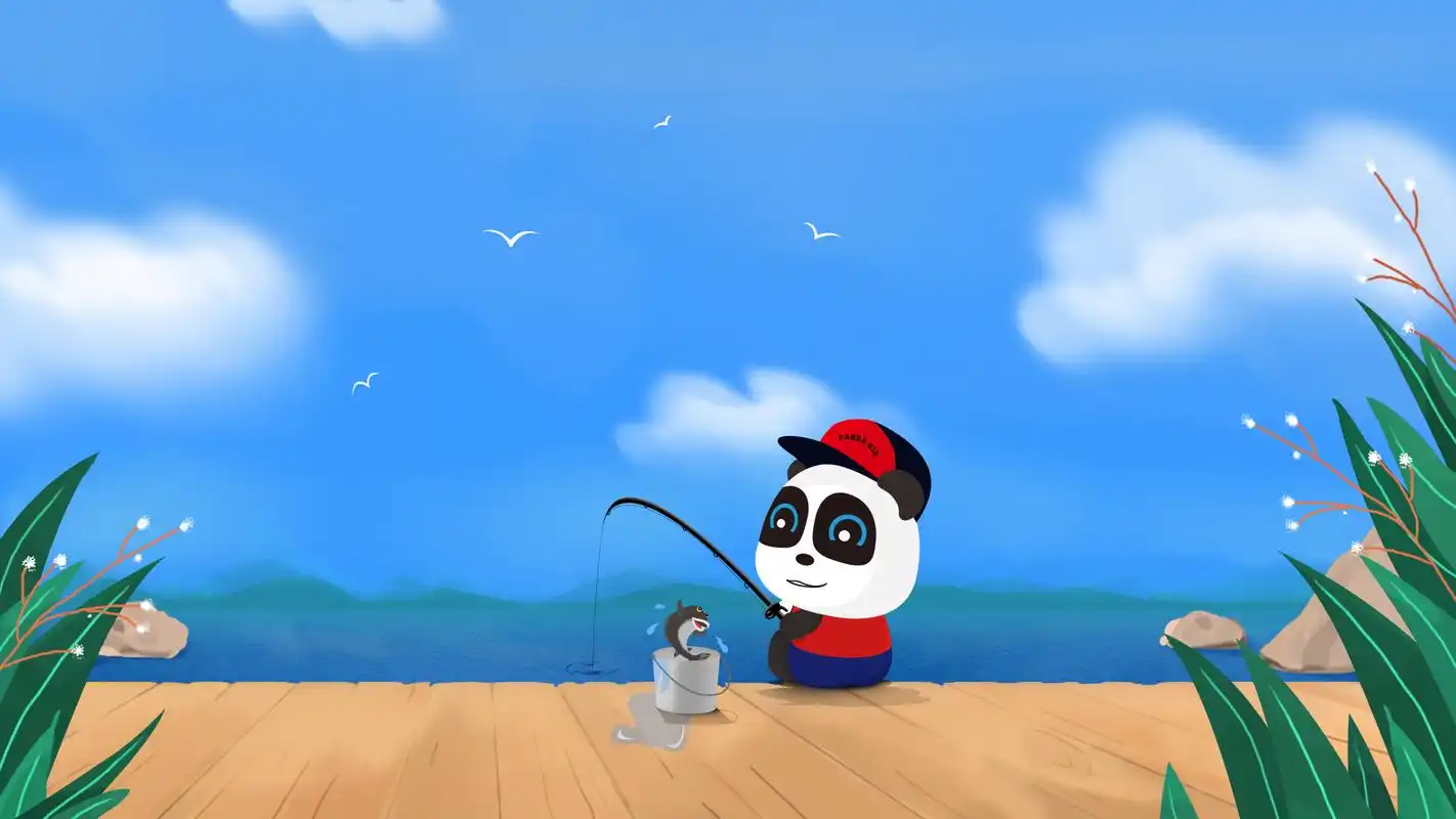 熊仔动漫文字卡通图片桌面壁纸