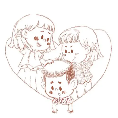 我们仨|插画|儿童插画|柒叁qs - 原创作品 - 站酷 (zcool)