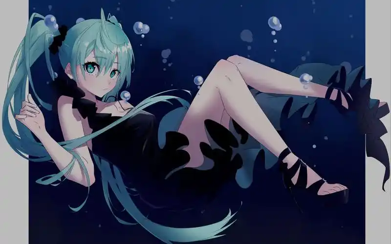 【绘画过程】深海少女