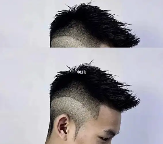 男士发型不一样的飞机头
