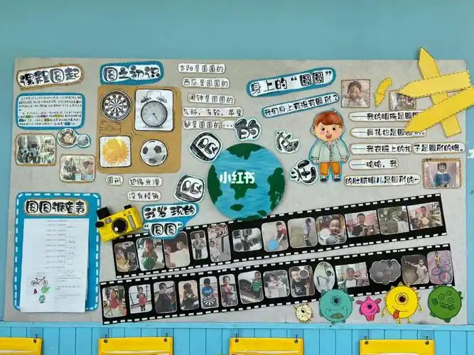 幼儿园小班班本课程生成课程圆圆的世界