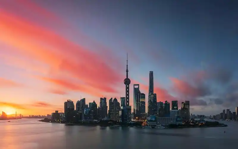 上海唯美夜景高清城市景观图片壁纸