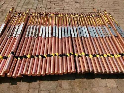 铜包钢接地极铜包钢圆线铜包钢扁线铜包钢绞线防雷电解离子接地棒厂家