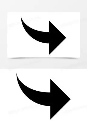 箭头指向正确的图标