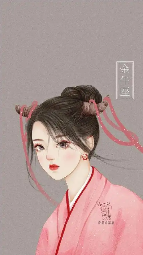 古风12星座精美壁纸女孩子为什么要努力