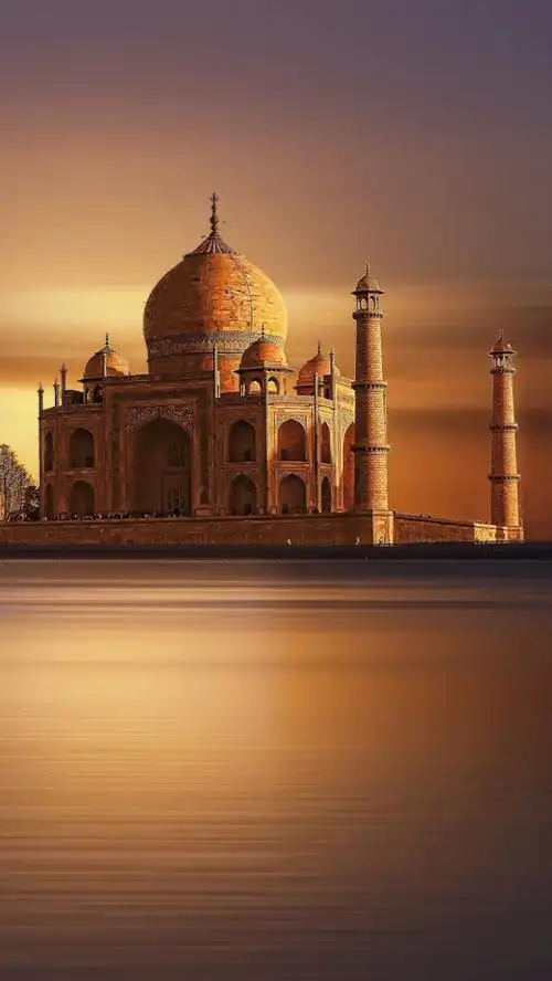 阿拉伯风格h5背景免抠素材免费下载_觅元素51yuansu.com