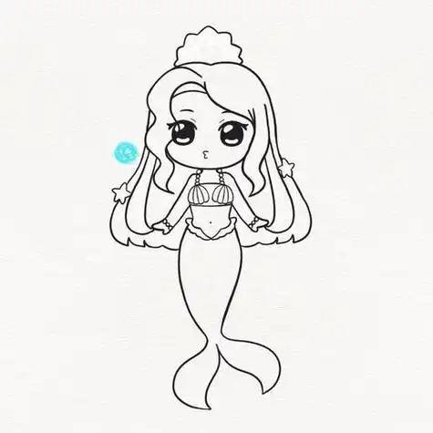 小公主画画网儿童简笔画海洋动物步骤公主的简笔画的画法简笔画花之