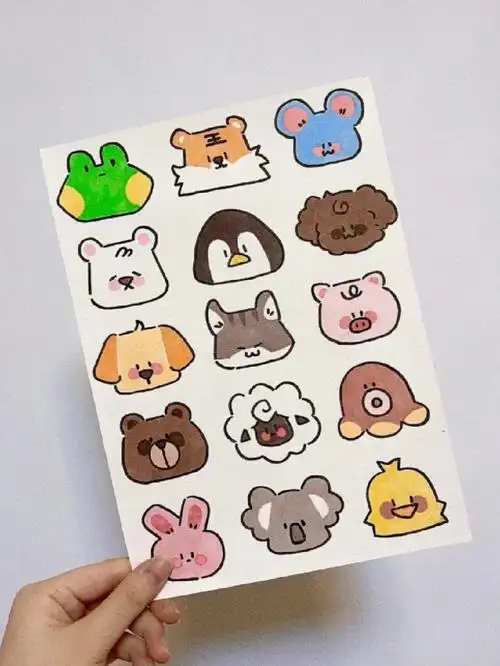 小动物的简笔画之手绘!