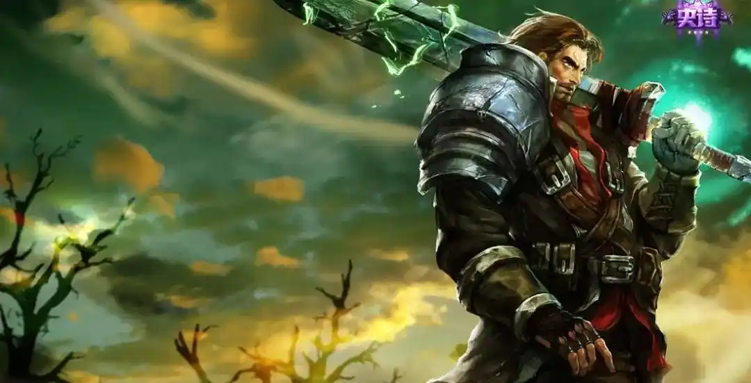 在网络游戏《英雄联盟》里,有一名叫作德玛西亚之力盖伦的英雄.