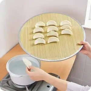 水饺子板家用包叠放饺置的篦子竹制e排子垫板放子盘折子饺子帘圆