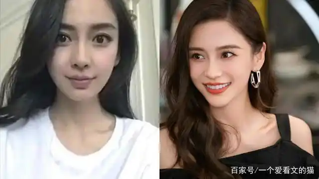 明星素颜照与化妆后的对比照片,有图有真相告,化妆真的很重要