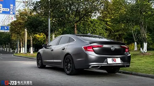 别克君越车身改色电光深邃灰rg瑞集改色膜浙江湖州
