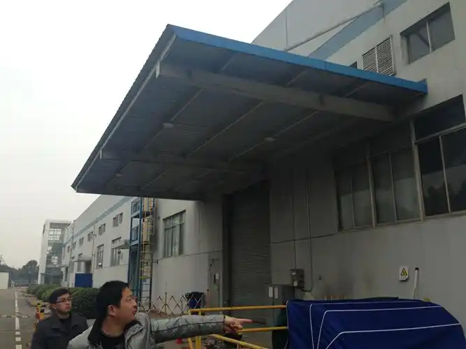 钢结构彩钢瓦雨棚-钢结构管桁架网架_钢结构车棚雨棚_苏州钢结构平台