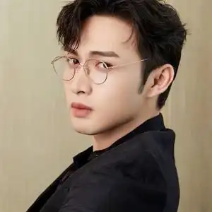 适用于张彬彬同款复古眼镜框轻超轻小框斯文败类圆形眼镜男潮近视