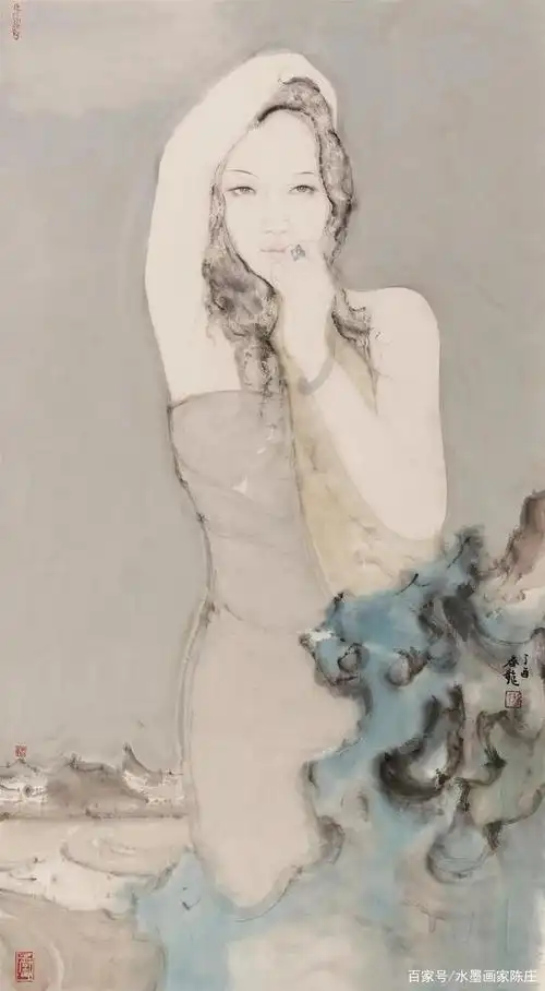 气息生动,笔墨有韵|孙春龙当代人物画