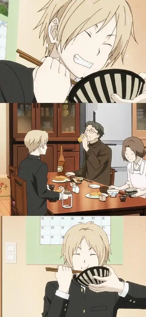 夏目友人帐拼接壁纸_夏目友人帐三宫格壁纸高清-上犹电脑信息网