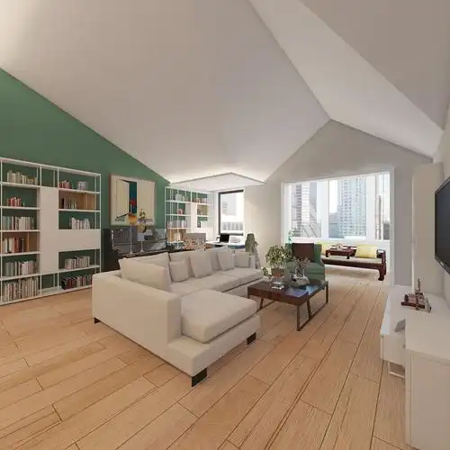 现代风格三室一厅装修设计效果图