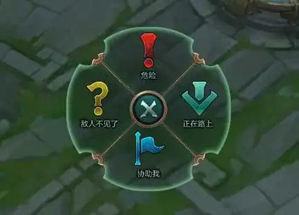 在你要提醒的地方,然后按住alt键,游戏界面会出现如下图所示的图标