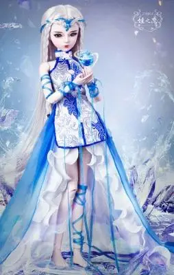 厘米十二星座古装娃娃改妆美人鱼处女水瓶座女孩换装娃娃