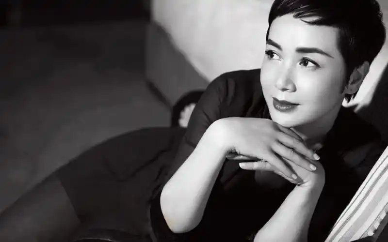 蒋雯丽复古写真桌面壁纸