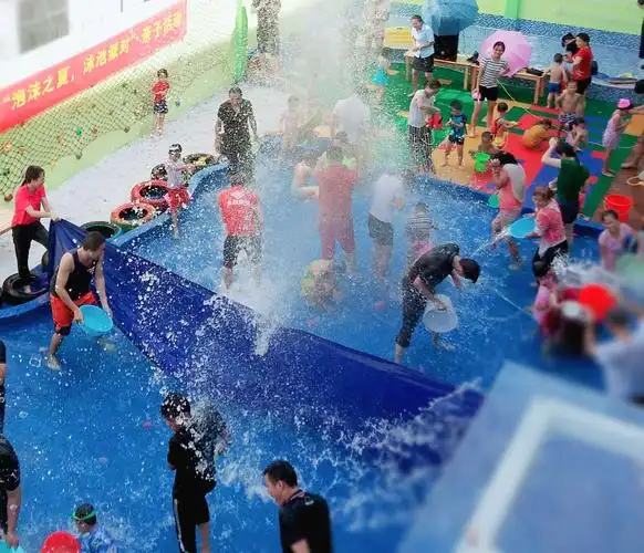 "泡沫之夏"泳池派对亲子活动——椰蕊幼儿园