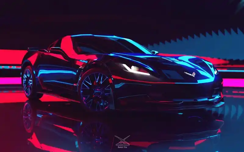 4k动态壁纸精选第4期车与霓虹