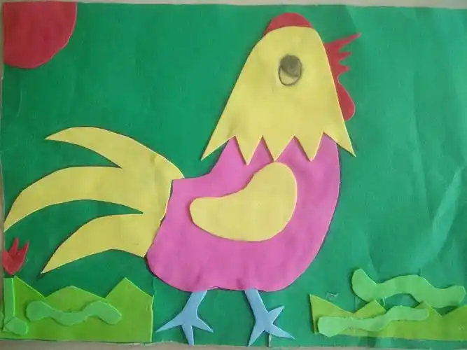 新北小学四年五班海绵纸贴画——缤纷童趣