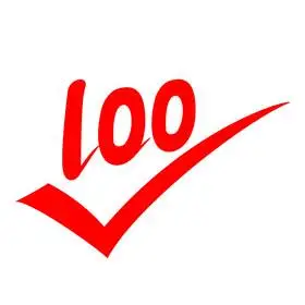 卡通兔子满分100分满意表情包gif数学100分课程教育图片口味100分夏日