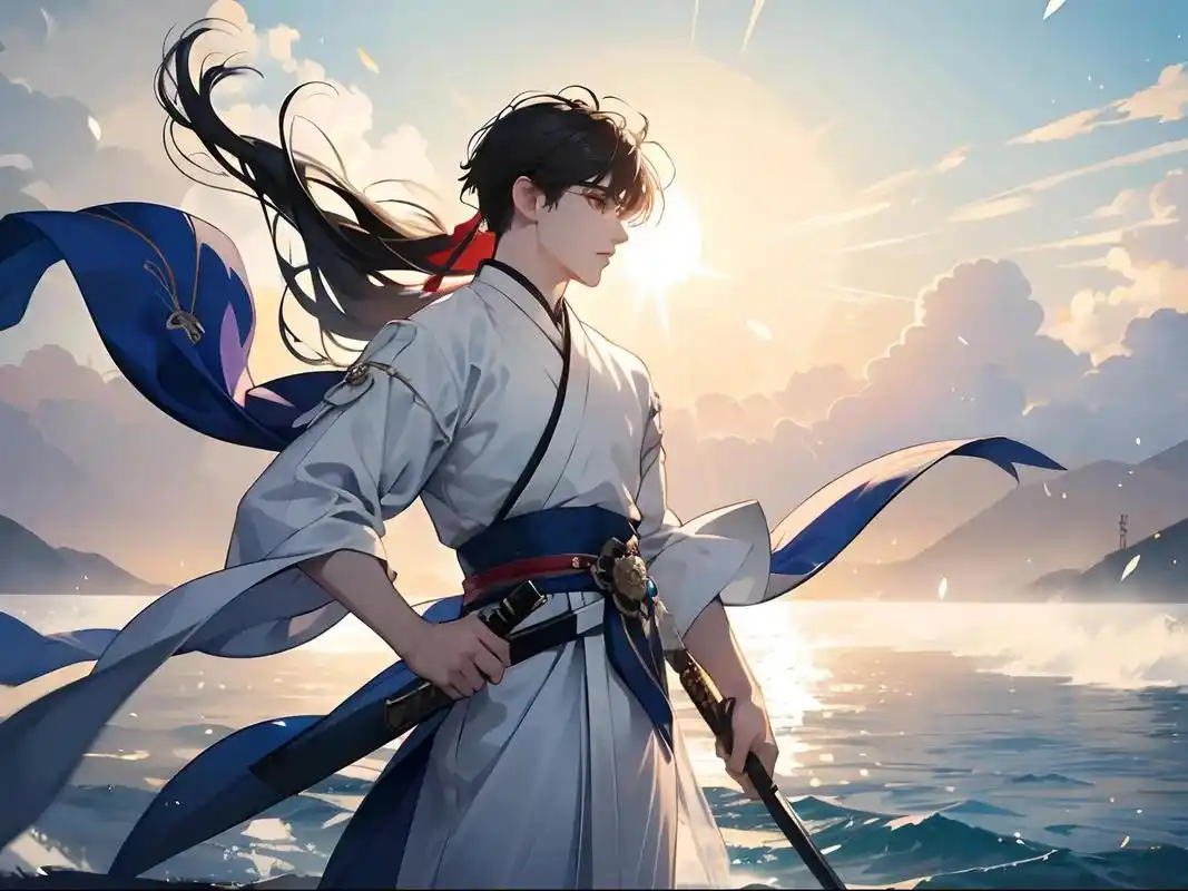 汉服系列之练功少年#二次元 #古风 #绘画  #原创 - 抖音