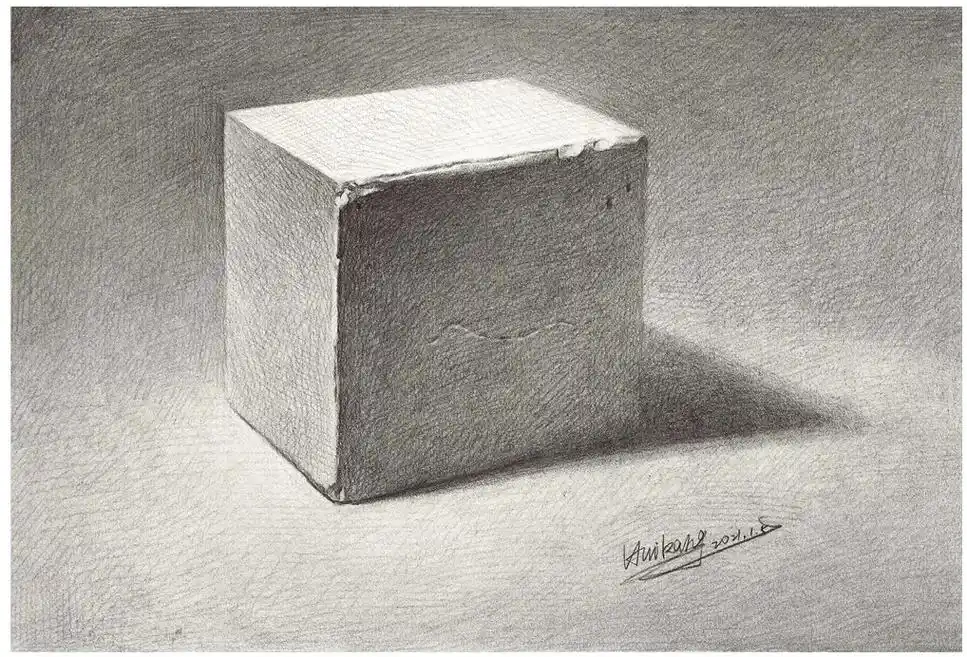 入门素描几何体正确打开方式反套路教学