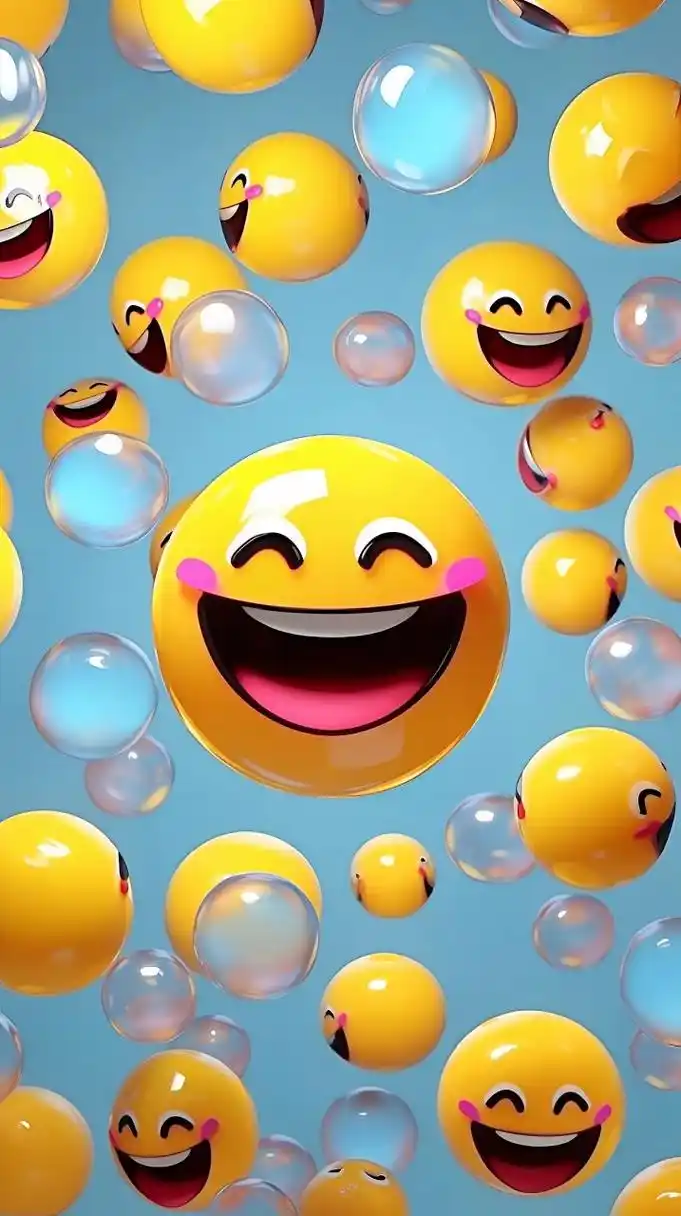 96壁纸|超自愈的笑脸,开心好运自然 开屏好彩自然来让微笑点亮心中