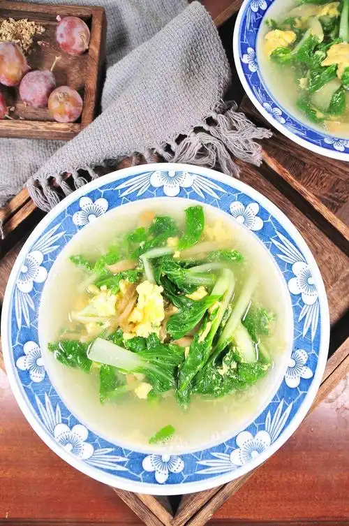 青菜鸡蛋汤