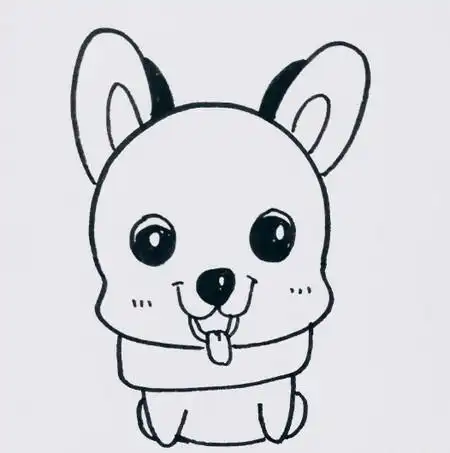 最简单的小动物简笔画图片大全 中级简笔画教程-第7张