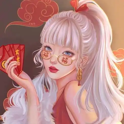 2022新年喜庆女头像