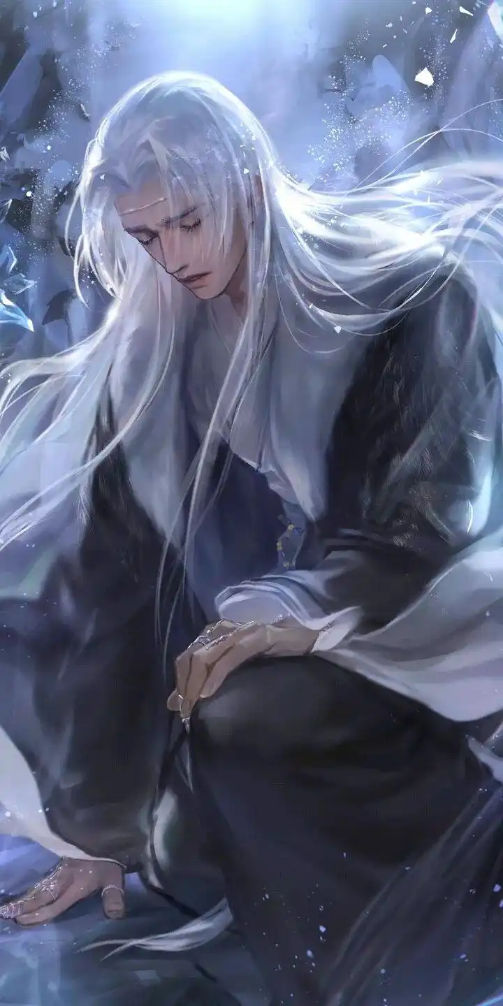 古风白发男生头像|自己有了光芒,才配得上自己追逐的星星