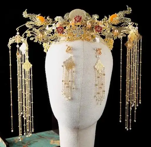 共117 件古代皇后凤冠头饰相关商品