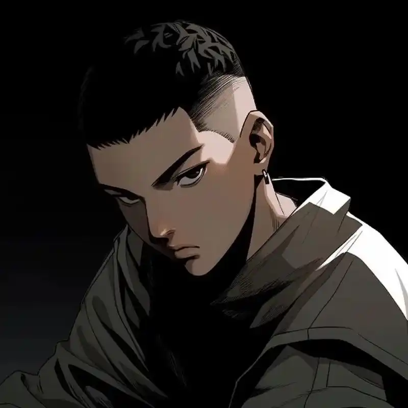 品质动漫男头-圆寸版.#优质头像 #一眼沦陷 #从漫画里走出 - 抖音