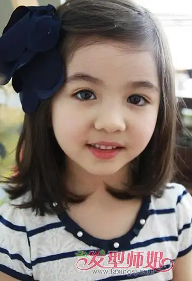 学生装短发型 阳光小学生发型