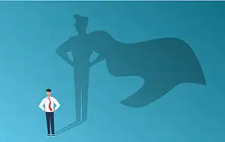 领导专业抱负,成就和商业成功,具有内在领导潜力的强者,职业动机创意