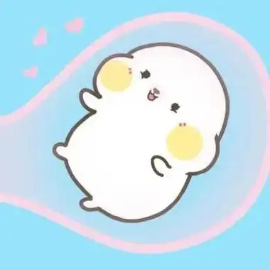 很萌又俏皮一对可爱卡通情侣头像