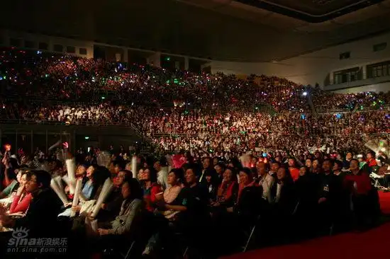 图文刘若英北京演唱会现场观众座无虚席