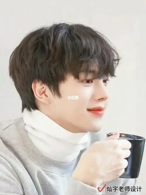 男生蓬松感气垫烫有型没卷太好看了